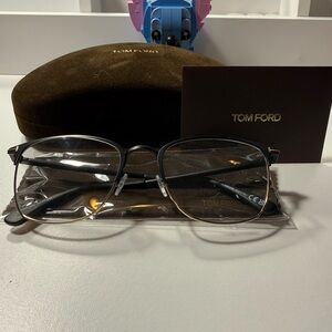 Tom Ford Men’s Glasses TF 5453 Matte Black